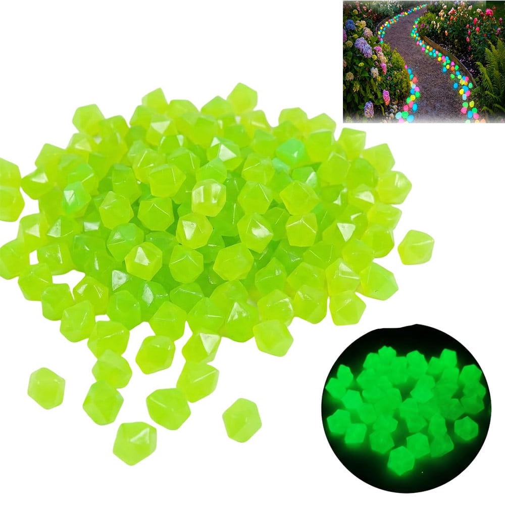 Path Fake Rocks Outdoor Luminous Stones for Glow in the Dark Walkways, Garden River ...