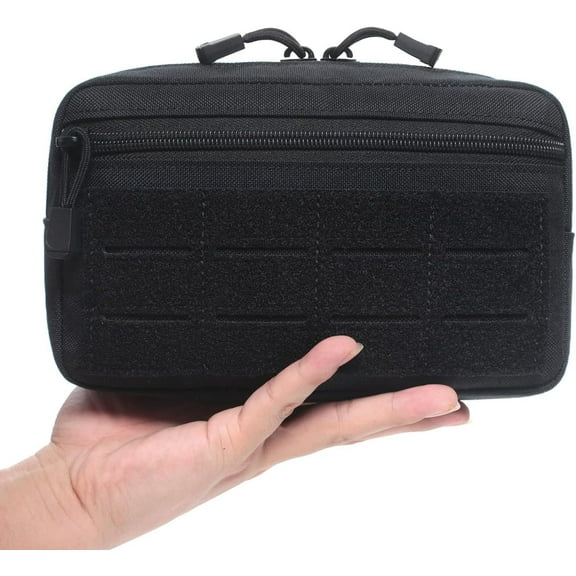 Outdoor MOLLE EDC Utility Pouch – Compact First Aid Kit Bag & Phone Holder, Multi-Purpose Waist Pack for Hiking, Camping, Hunting, and Everyday Carry