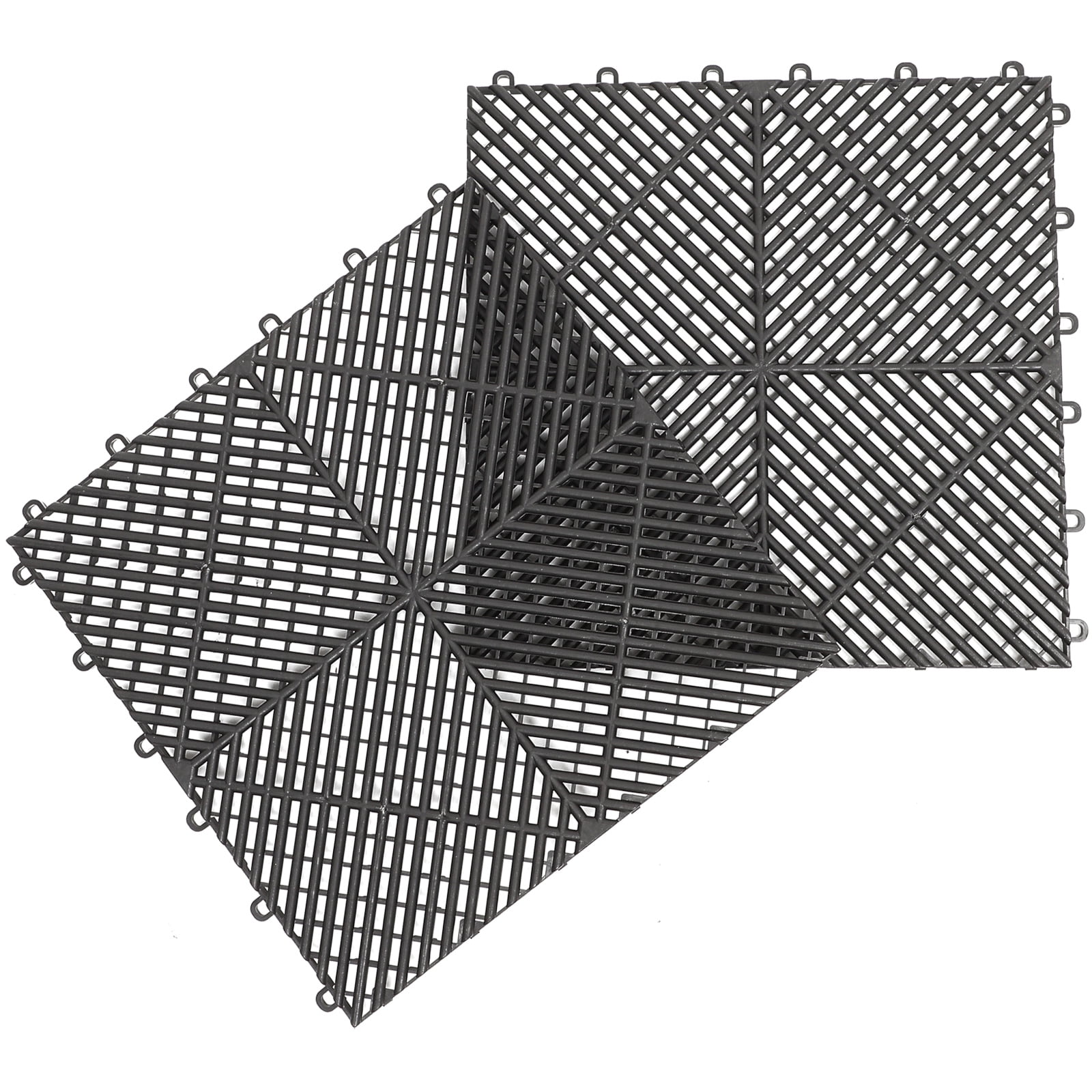 Outdoor Mat Drainage Floor Rubber Stall Garage Interlocking Bathroom