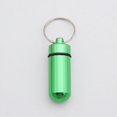 thumbnail image 1 of Outdoor Medicine Bottle Aluminum Alloy Keychain Hanging Bottle Mini Waterproof Small Medicine Jar First Aid Pill Tablet Bottle Sealed Cartridge Jar, 1 of 2