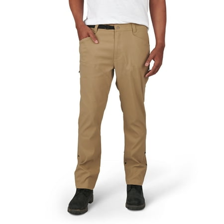 Outdoor Men's Slumberjack Anywhere Hiking Pant, Size 34/30 - Khaki, Rain Repellent