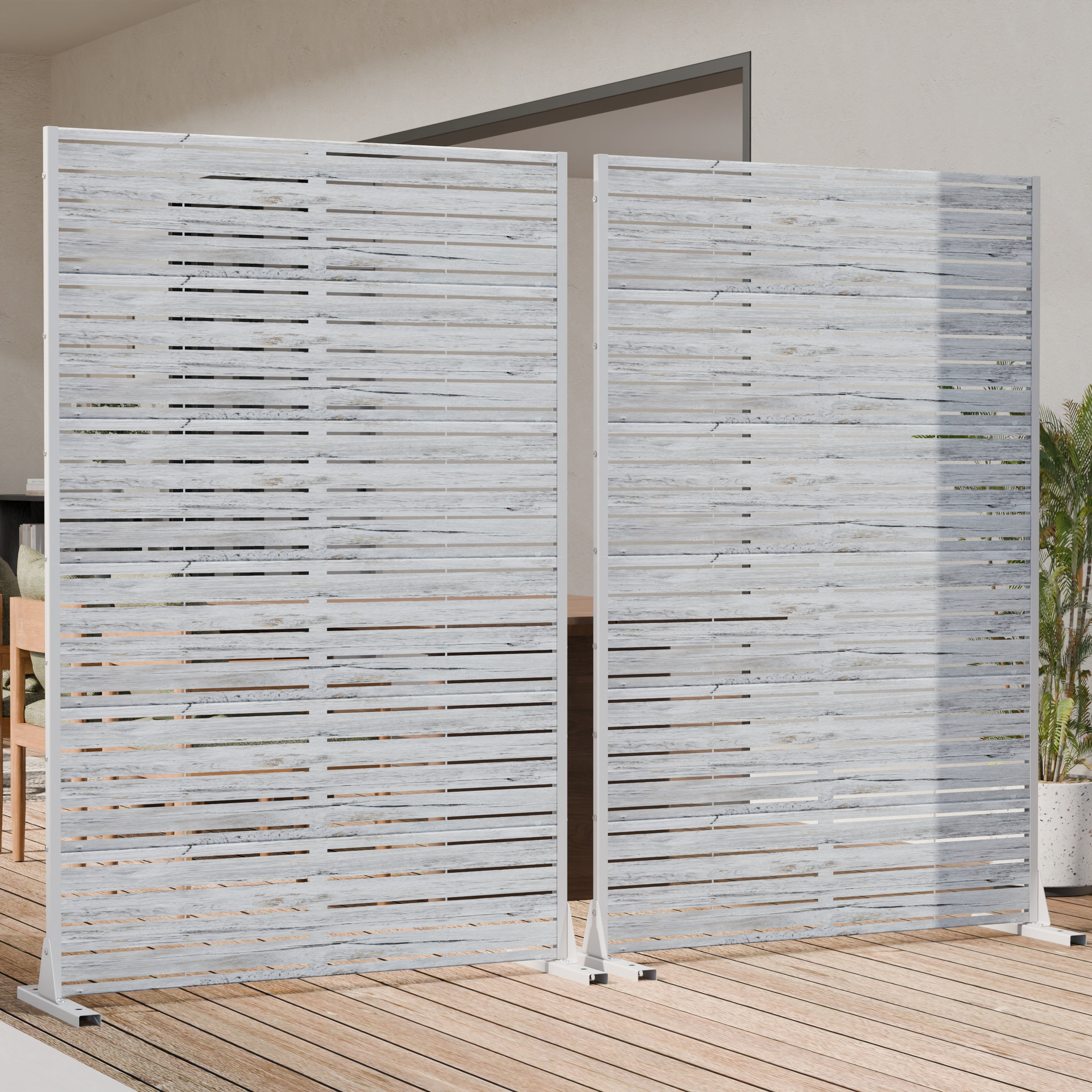 Outdoor Metal Privacy Screen Fence Panel