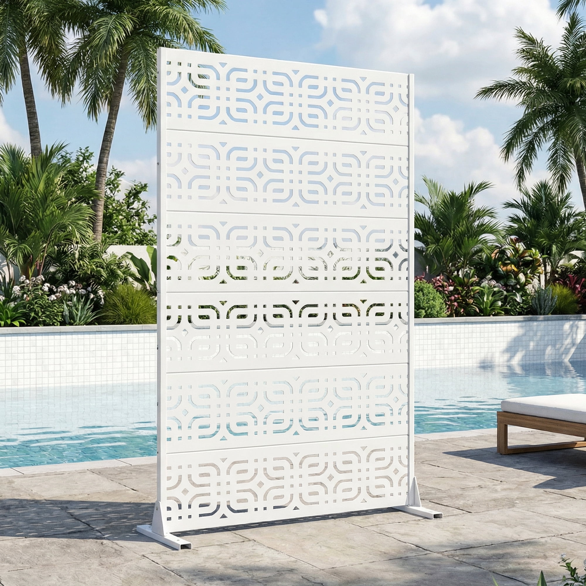 Outdoor Metal Privacy Screen