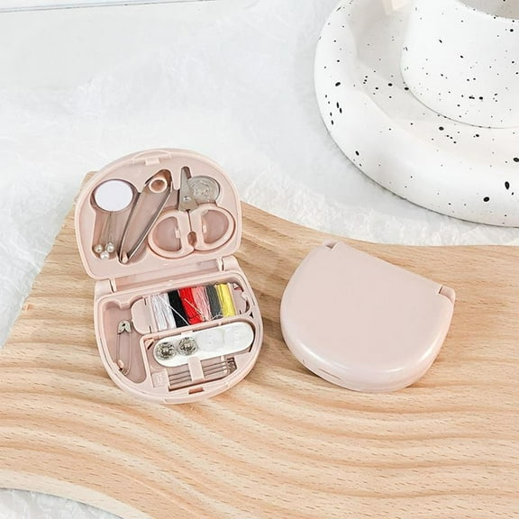 Outdoor Mini Needle And Thread Box Portable Small Needle And Thread Kit Sewing Tool Lightweight Multi Functional Combination Set
