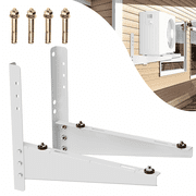 DUILIUU Heavy Duty Wall Mount Outdoor AC Support Bracket for Mini Split Air Conditioner, 330 lbs Capacity, Fits 9000 18000 Btu AC Units