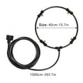 thumbnail image 1 of Outdoor Misting Fan Cooler Water Coolings Patio Mist Garden 4 Nozzle 10m Pipe Length Ring Diameter 16 Inch, 1 of 9