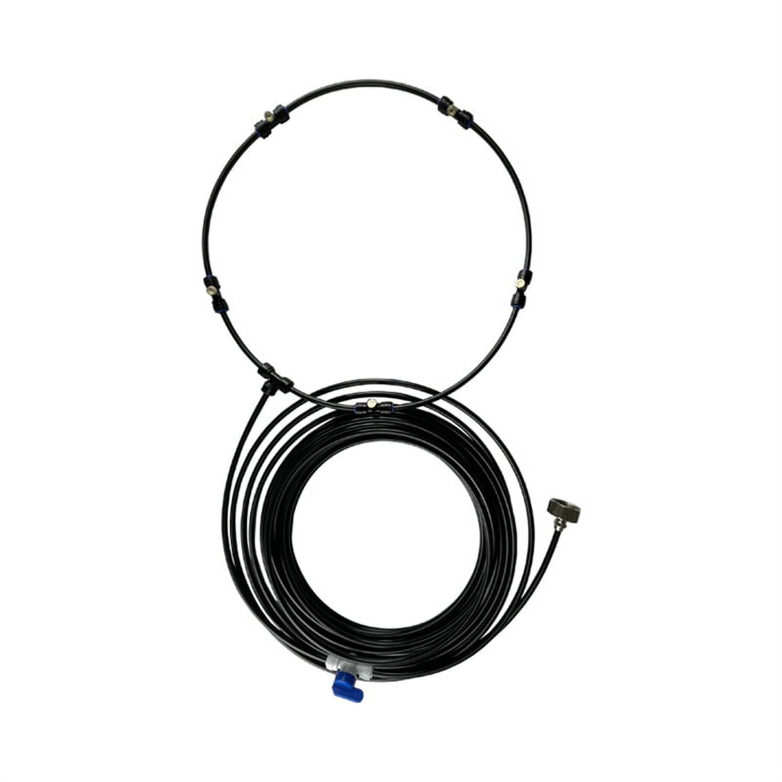 Outdoor Misting Fan Kit Fan Spray Ring Spray Tube Misting Fan Cooler
