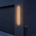 thumbnail image 1 of Outdoor Modern Metallic Wall Light LED Wall Sconce Fixture Rectangular - 3000K - IP65 Anti Rust (Silver, 40 Inches), 1 of 9