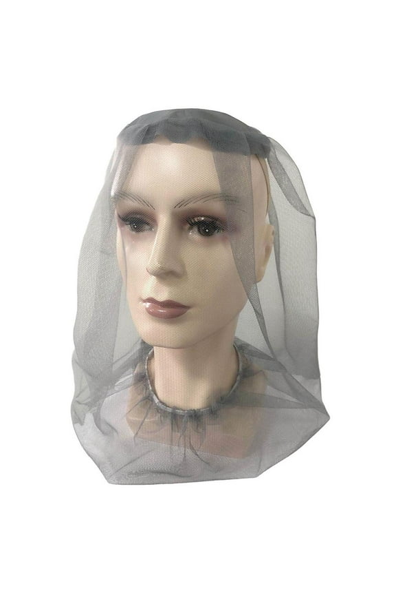 Outdoor Mosquito Fly Insect Head Net Hat Bee Bug Face Mesh Mask Cover Prote