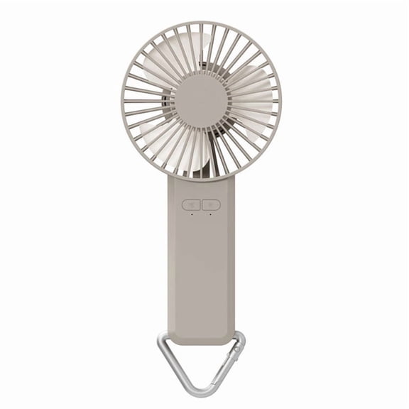 Outdoor Mosquito Repellent Fan Portable Waist-Mounted Fan Desktop Office Small Desktop Fan USB Handheld Fan Khaki