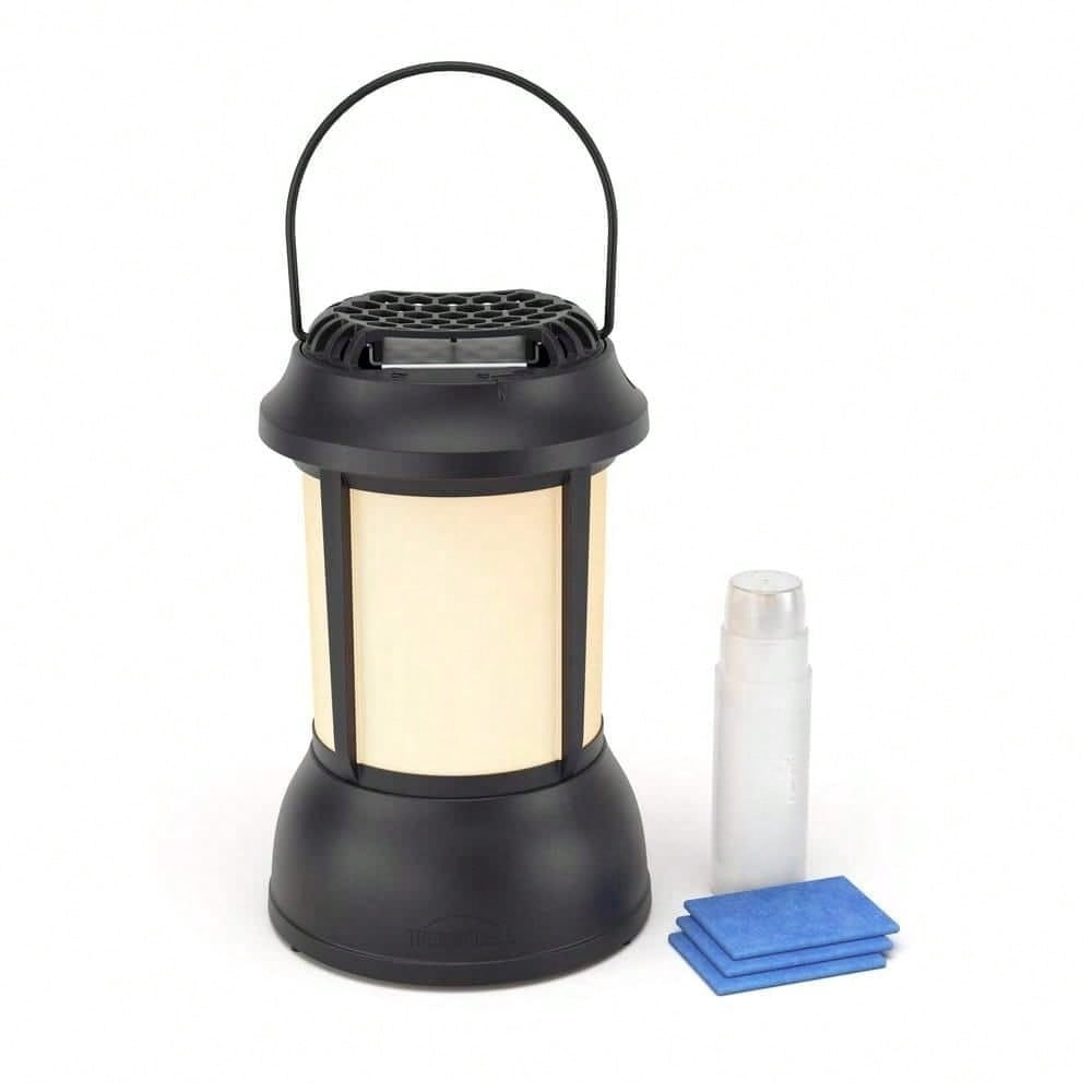 Outdoor Mosquito Repellent Patio Shield Lantern 12-Hour and 15 ft. Coverage and Deet Free
