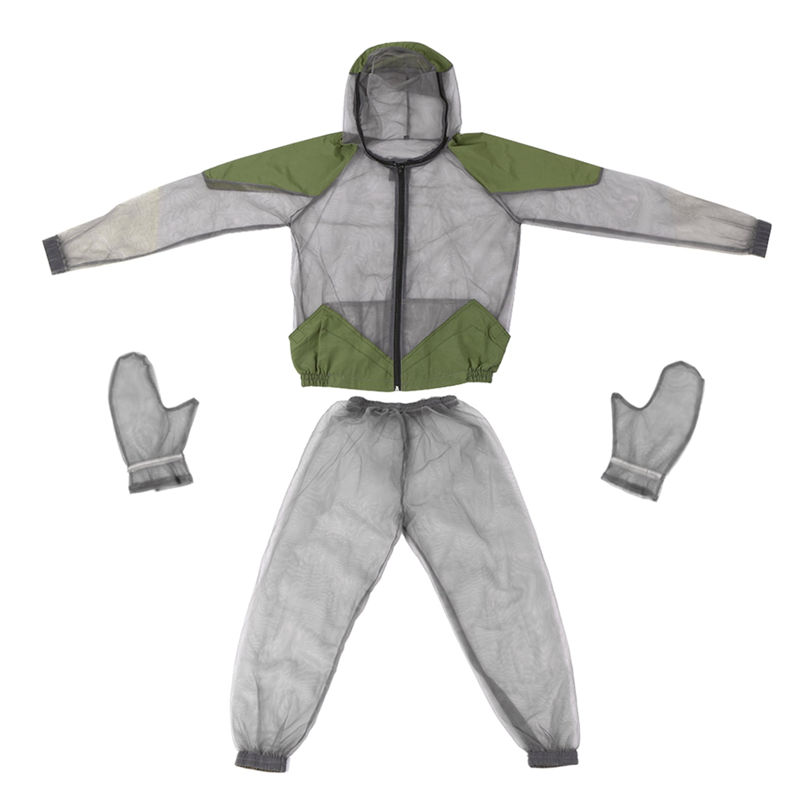 Outdoor Mosquito Repellent Suit Bug Jacket Mesh Hooded Suits Fishing