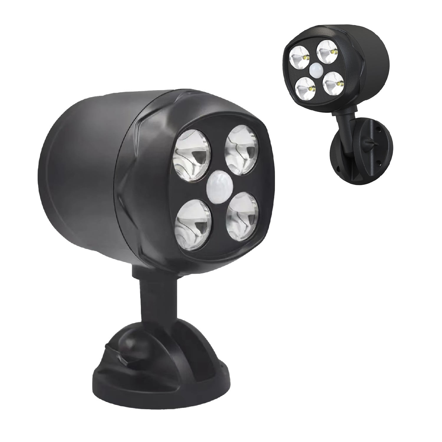 Outdoor LED Spotlight with Motion Detection, Waterproof 800 Lumen