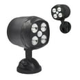 Outdoor LED Spotlight with Motion Detection, Waterproof 800 Lumen ...