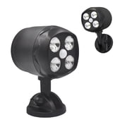 Outdoor Motion Sensor Light Battery Powered LED Spotlight, Waterproof Motion Detector Security Light 800 Lumen with Adjustable Heads Auto On Off for Porch Stair Hallway Garage Wall Shed