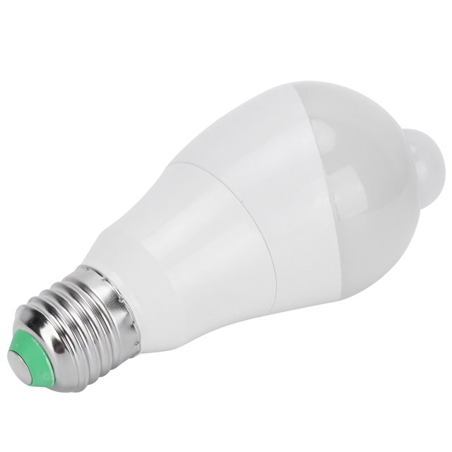 Outdoor Motion Sensor Light Bulbs, E27 7W Indoor Human Sensor Light