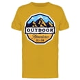 thumbnail image 1 of Outdoor Mountain Adventures  T-Shirt Men -Image by Shutterstock, Male 3X-Large, 1 of 2