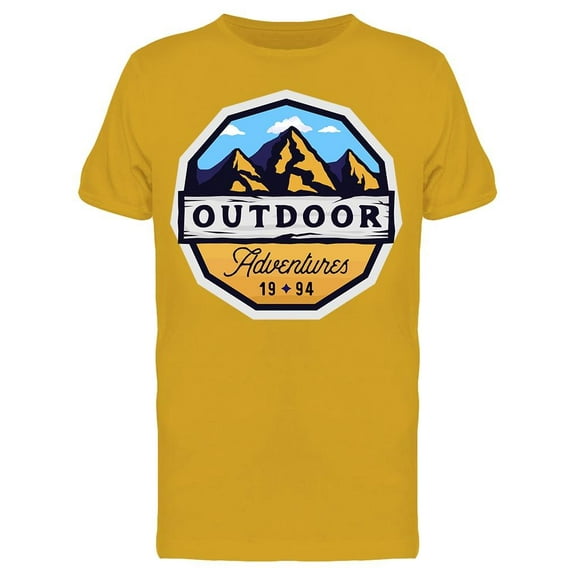 Outdoor Mountain Adventures T-Shirt Men -Image by Shutterstock, Male 3X-Large