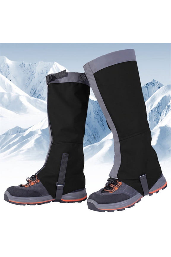 Outdoor Mountain Hiking Hunting Boot Gaiters Waterproof Snow Snake High Leg Shoes Cover