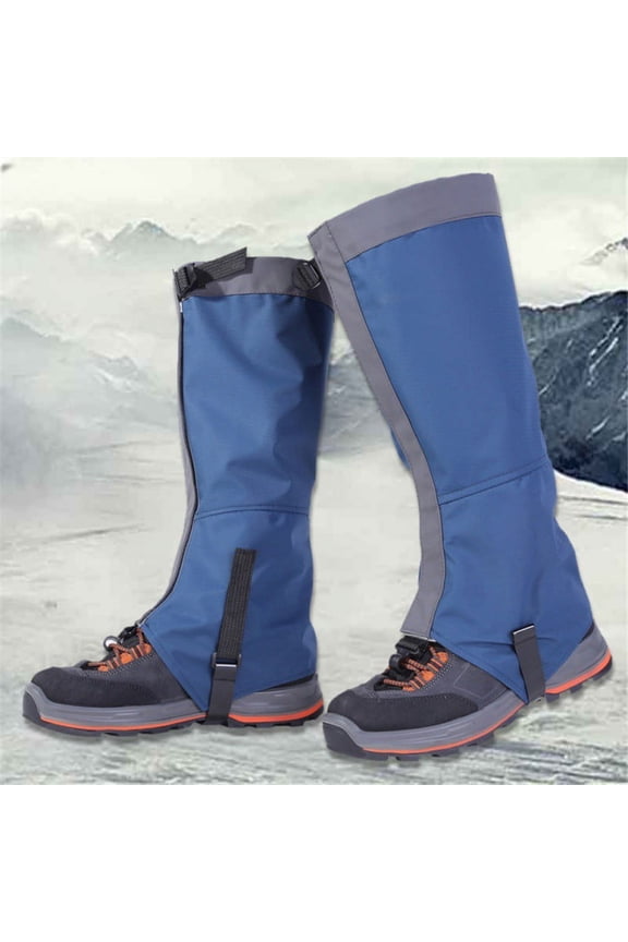 Outdoor Mountain Hiking Hunting Boot Gaiters Waterproof Snow Snake High Leg Shoes Cover