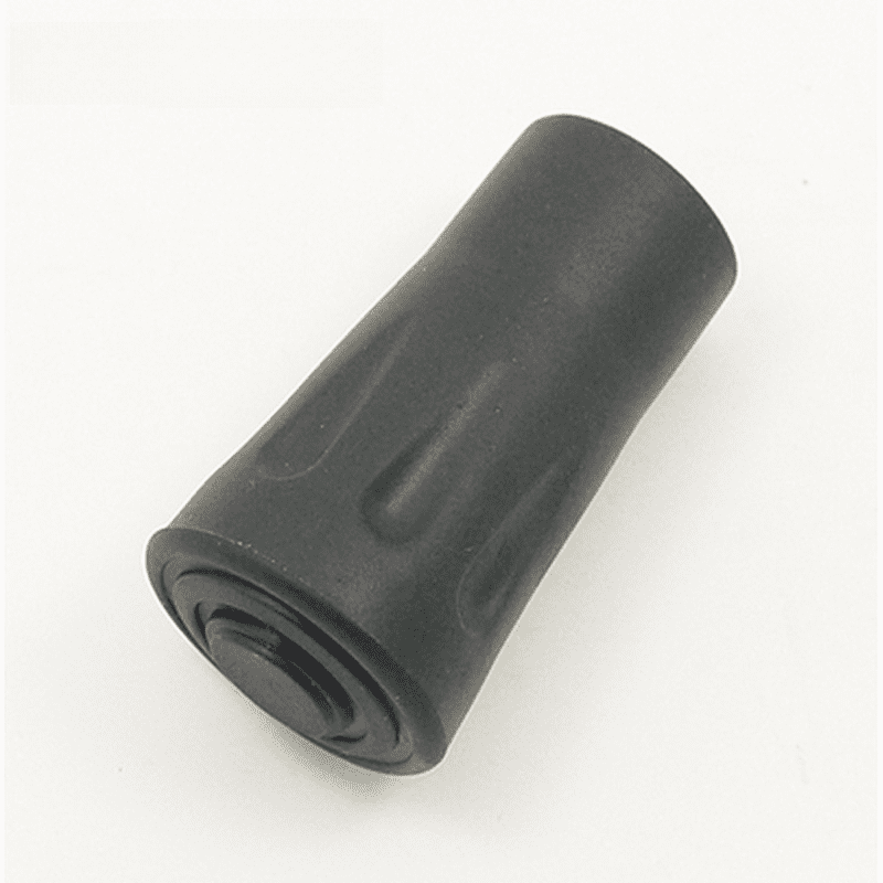 Outdoor Mountaineering Staff Tip Cover Crutch Cane Accessories Non-slip Protective Cover Round Plastic Mountaineering Staff Foot Cover