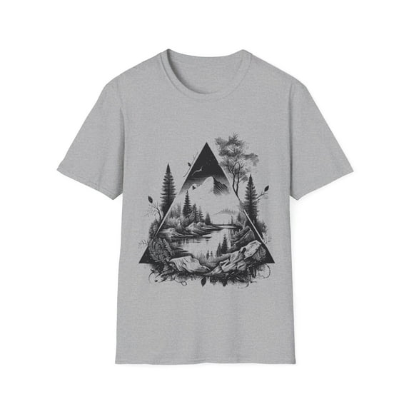 Outdoor Mountains Landscape Forest Art Reflection Nature