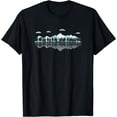 thumbnail image 1 of Outdoor Mountains Landscape Forest Trees Reflection Nature T-Shirt, 1 of 3
