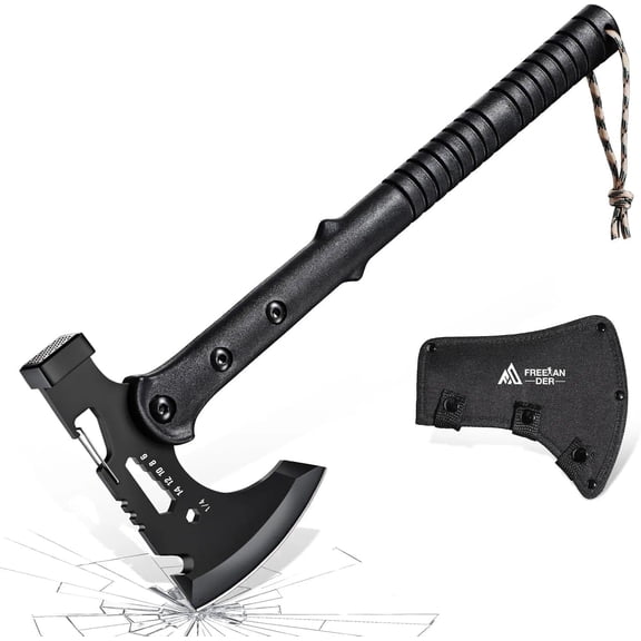Outdoor Multi-Functional Axe Portable Tool Set Hammerhead Axe, Ideal for Camping Adventures, Home Repairs, and Automotive Emergency Preparedness — The Perfect Birthday Gift For Men