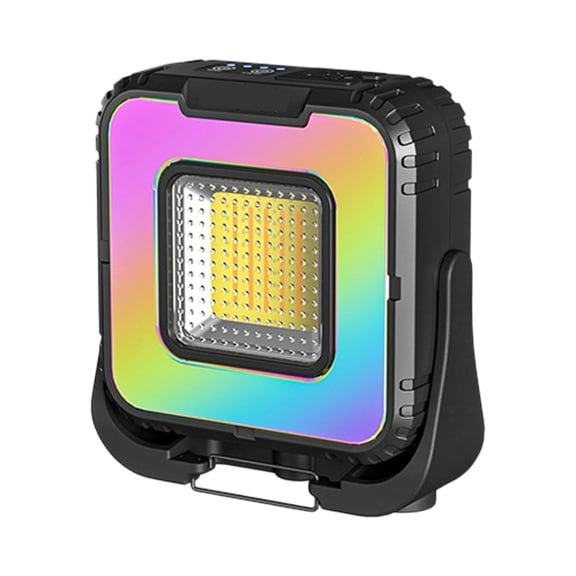 Outdoor Multi-Functional Car Maintenance Lamp, Emergency Flashlight with Strong Light, Magnetic Rechargeable Work Light