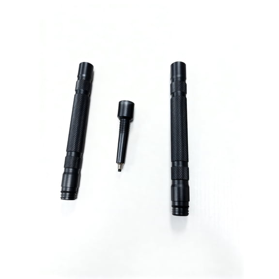 Outdoor Multifunctional Aluminum Alloy Trekking Pole Extended Connecting Pipe Collapsible Lightweight Mountaineer Cane for Hiking,Mountaineering