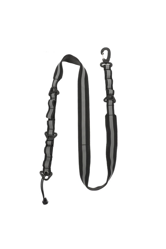 Outdoor Multifunctional Climbing Belt Sturdy Items Hanging Belt for Camping (Black)