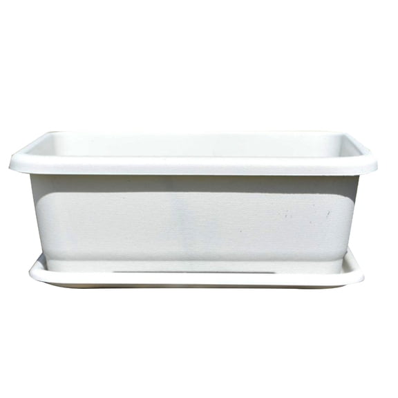 Outdoor Multipurpose Planter Box Container Pots Enhancing Durability Spacious Space Vegetables Cultivation