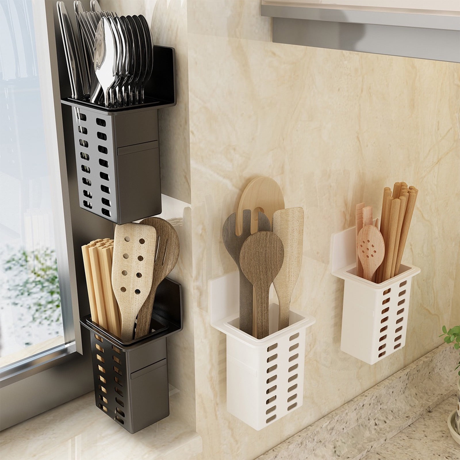 Outdoor Must-haves, Plastic Chopstick Knife Rack, Kitchen Utensil ...