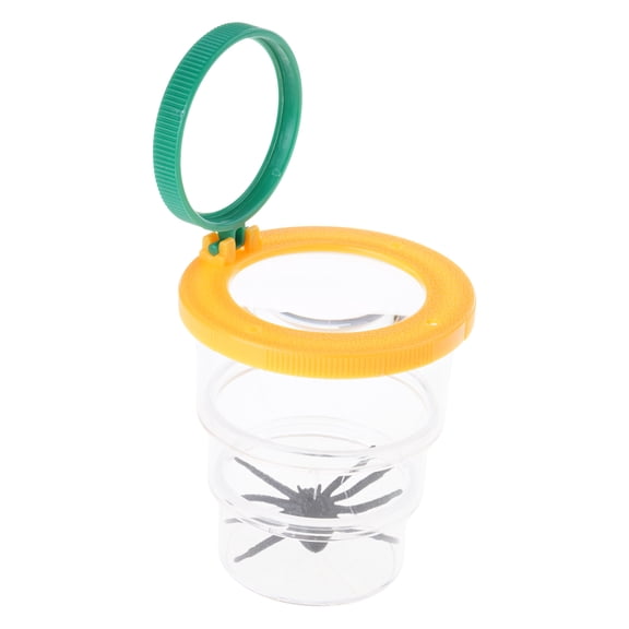 Outdoor Nature Exploring Bugs Container for Children Bugs Catching Box with Magnifiers Bugs Observing and Collection Box