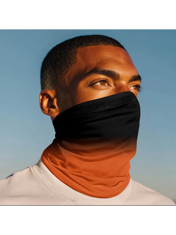 Outdoor Neck Gaiter Sun Visor Cycling Mask, Anti-UV Sunscreen Scarf for Men Women, Breathable Ice Silk Face Cover, Moisture-Wicking Cool Comfort, Ideal for Cycling Fishing Running