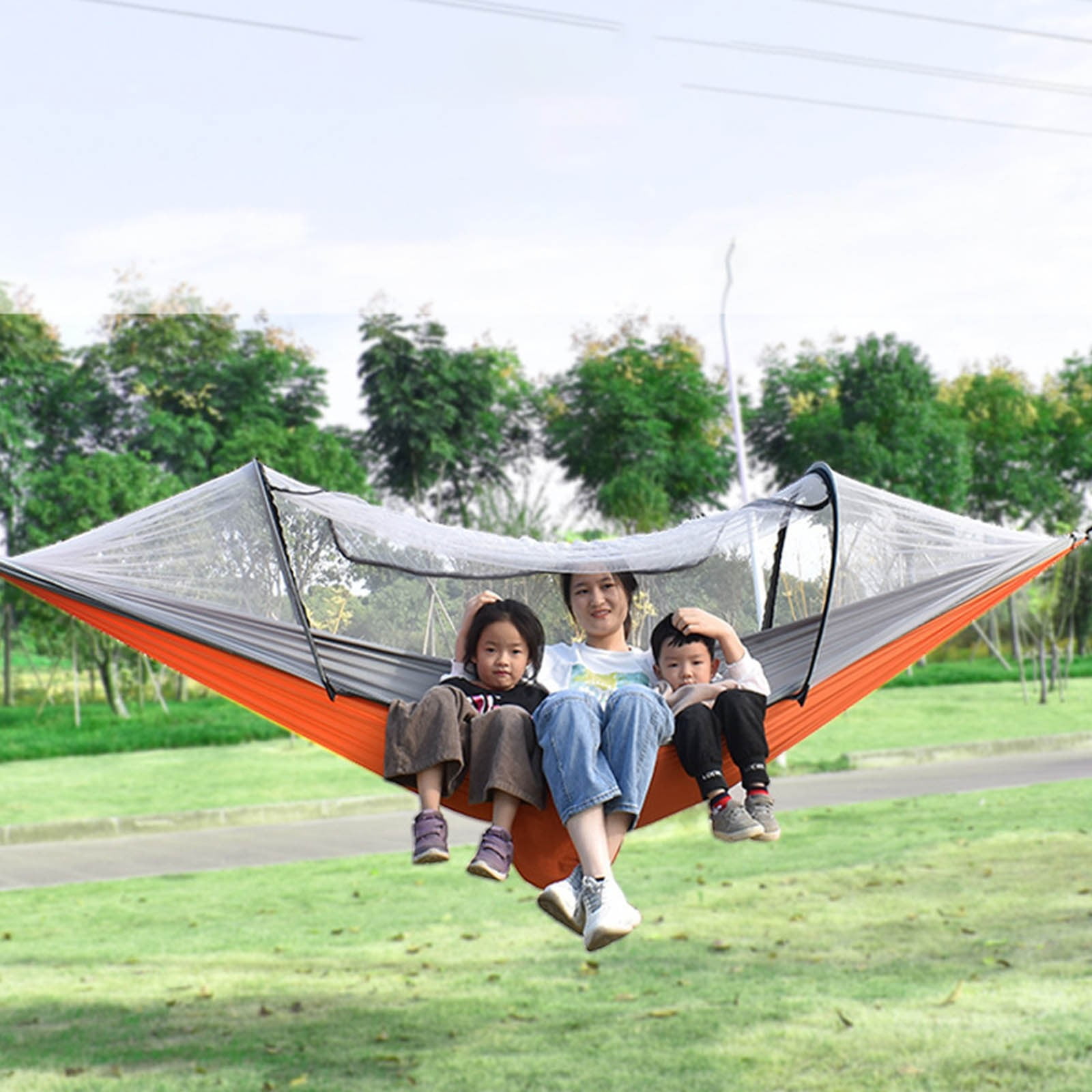 Outdoor Net Hammmocks With Mosquito Net Ortable Double/Single Travel