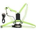 Outdoor Night Running Chest Lights Dual Light Sources IP55 Waterproof