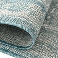 thumbnail image 1 of Outdoor Nirie Collection Area Rug Aqua - 7'10" Square, 1 of 5