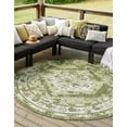 thumbnail image 1 of Outdoor Nirie Collection Area Rug Green - 10' Round, 1 of 5