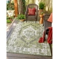 thumbnail image 1 of Outdoor Nirie Collection Area Rug Green - 10'x14', 1 of 5