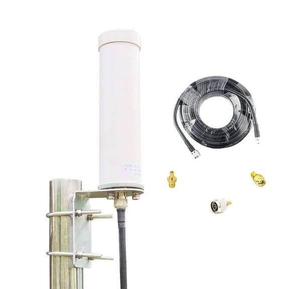 Outdoor Omni 4G LTE 5G Antenna for Signal Booster & Router, Supports All Carriers