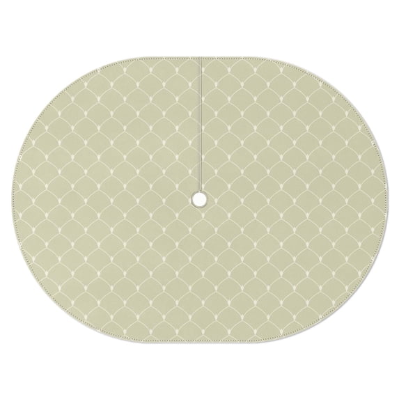 Outdoor Oval Waterproof Linen Tablecloth with Umbrella Hole and Zipper,Reusable Indoor/Outdoor Durable Table Cover for Patio, Party, Picnic 54 X 72 Inch