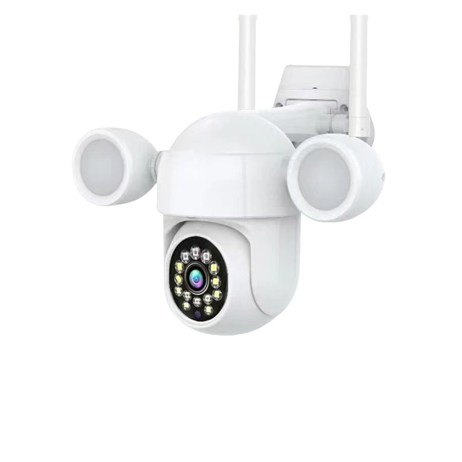 INNOSECU 5MP Outdoor PoE Security Camera - Color Night Vision, IP67, Human/Vehicle Detection (White)