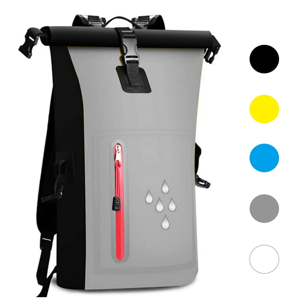 Outdoor PVC waterproof bag, large capacity men's and women's waterproof drift bag, backpack sports bag waterproof bag, hiking camping travel bag backpack