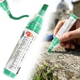 thumbnail image 1 of Outdoor Paint Marker Pen, Stone Paint Pen for Drawing Writing on Rocks Stones Wood Metal, Weatherproof Fade Resistant Paint Marker for DIY Art Labeling Garden Memorial Crafts Durable, L, 1 of 9