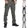 thumbnail image 1 of Outdoor Pants Mens Lightweight Ripstop Hiking Work Cargo Pants with Pockets Green M, 1 of 9