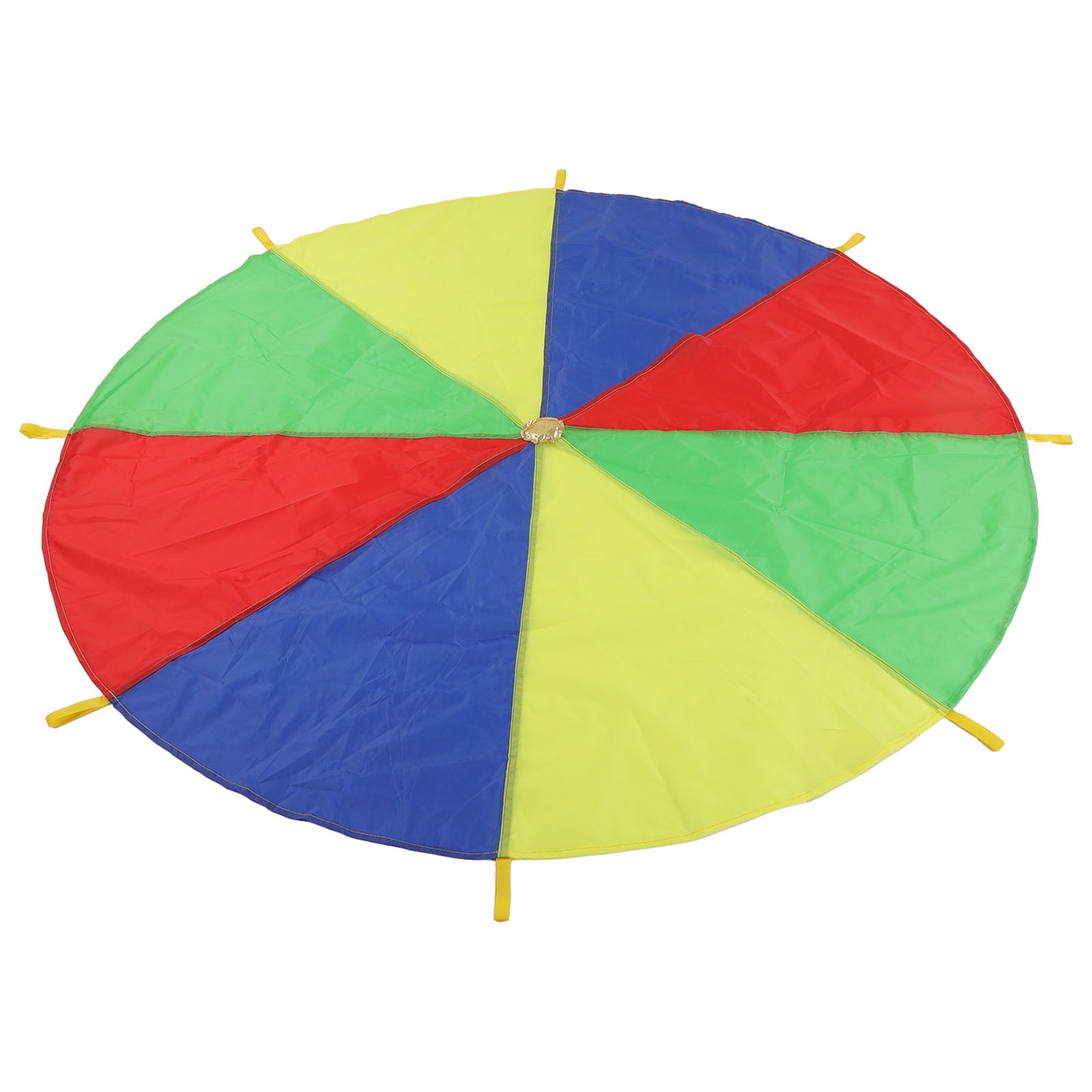 Outdoor Parachute Game, Kids Parachute Exercise Toy 4 Colors 8 Handles