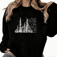 thumbnail image 1 of Outdoor Path Inspirational Graphic Cotton Casual Tee T-Shirt Print Top Round-neck long-sleeved Black S-3XL, 1 of 6