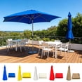 thumbnail image 1 of Outdoor Patio Cantilever Umbrella Replacement Canopy 10.83 Ft/8 Ribs, Cantilever Offset Patio Umbrella Fabric Cover Resistant Waterproof Shade For Table Pool, 1 of 8