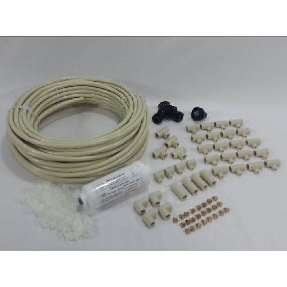 Outdoor Patio Cooling System 25 Nozzles Do It Yourself Misting System